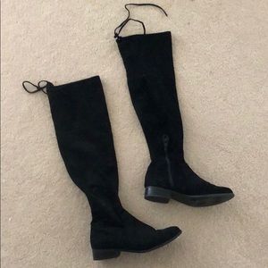 Thigh High Suede Boots